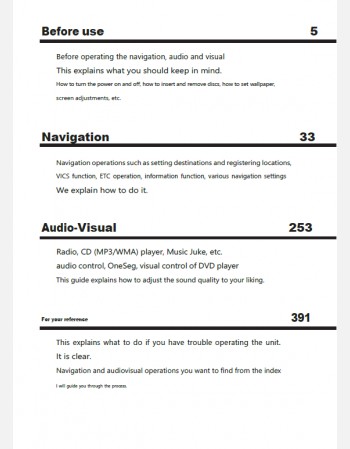 toyota vitz 2010-2011 navigation & multimedia system manual in english